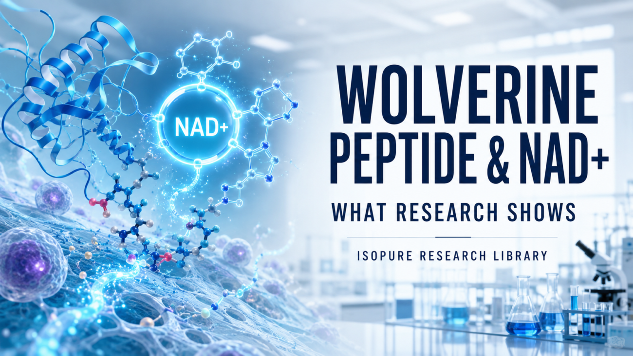 Wolverine peptide and NAD+ laboratory research explained