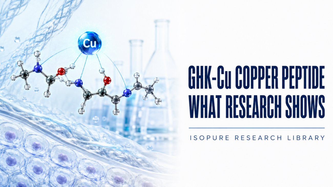 GHK-Cu copper peptide laboratory research explained