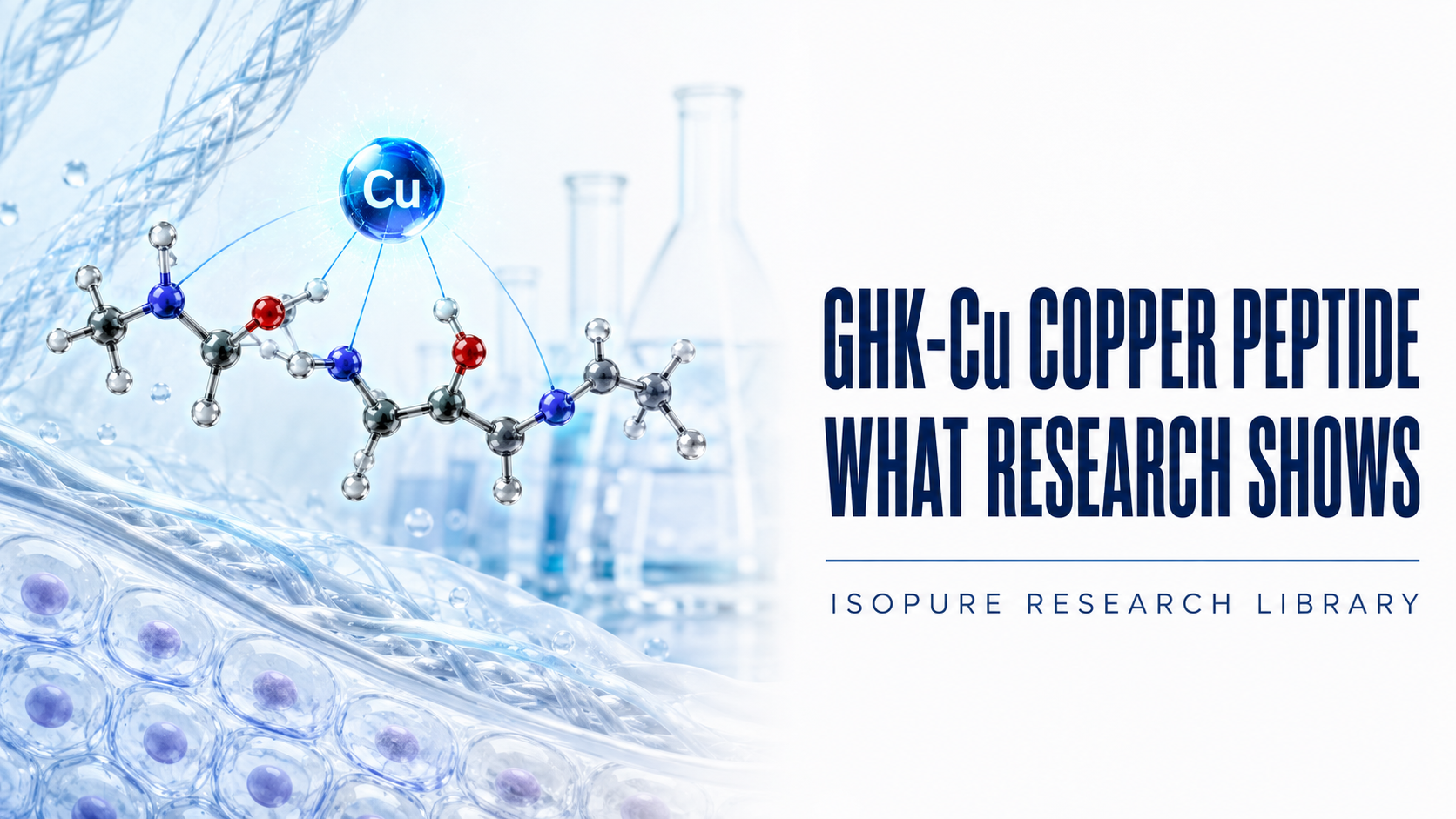 GHK-Cu copper peptide laboratory research explained